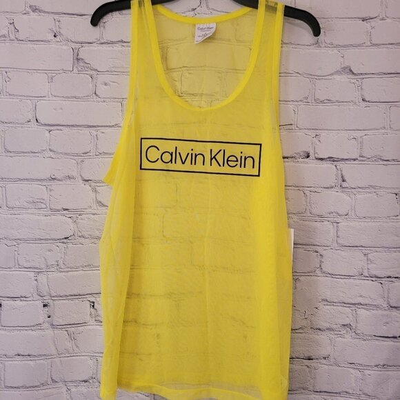 Calvin Klein Other - Reimagined Heritage Pride Sheer Sleep Tank Top